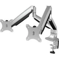 IB-MS504-T, Monitorhalterung silber/schwarz