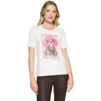 Betty Barclay Kurzarmshirt Damen mit Placement (1-tlg)