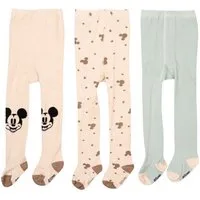 United Labels® Strumpfhose Disney Mickey Mouse Baby Strumpfhose Babystrumpfhose (3er Pack)