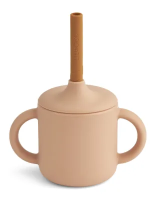 Liewood Cameron Becher Mustard tuscany rose mix