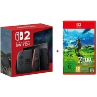 Nintendo Switch 2 Konsole + The Legend of Zelda: Breath of the Wild (Bundle), Open-World Freiheit, HD-Darstellung