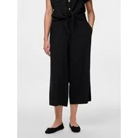 pieces Schlupfhose PCPIA HW WIDE CULOTTE WVN NOOS Sommerhose, mit Leinen