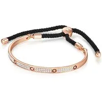Lulu & Jane Armband roségold, mit Crystal