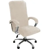 Agger Bürostuhlhusse Elastischer Bürostuhl-Bezug aus Samtplüsch – Ergonomischer, katzensicherer Schutz für Bürostühle
