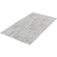 Kleine Wolke Badematte Sway, Badvorleger, Badezimmer Teppich, Höhe 10 mm, rutschhemmend beschichtet, fußbodenheizungsgeeignet, Baumwolle, quadratisch, Badteppich, Uni Farben mit Melange Effekt