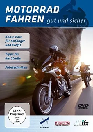 Motorrad fahren - Gut und sicher [DVD] [2010]