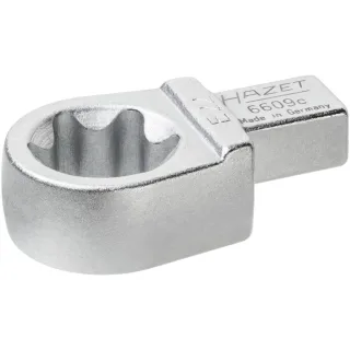 HAZET Einsteck TORX Ringschlüssel Einsteck-Vierkant 9 x 12 mm - 6609C-E22