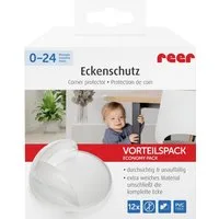Reer reer Eckenschutz Vorteilspack transparent 12 Stück Kinder-Sicherheitsgurt