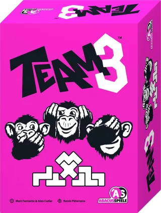 Abacusspiele 64192 - TEAM3 pink