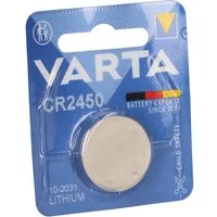 VARTA Ersatzbatterie ooono Verkehrsalarm Batterie 2x CR2450 Knopfzelle