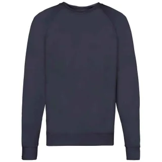 Fruit of the Loom - Sweatshirt für Herren/Damen Unisex Raglanärmel (Marineblau)