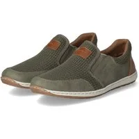 Rieker Rieker 08869-54 Herren Textil & Synthetik green Slipper