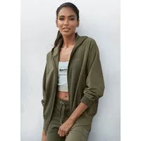 Bench. Loungewear Kapuzensweatjacke mit sportlichen Teilungsnähten, Loungeanzug