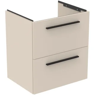 Ideal Standard Waschtisch-Unterschrank i.life A 2 Auszüge 580x440x630mm Sandbeige matt, T6850NF T6850NF