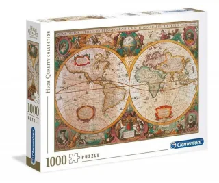 Clementoni Puzzle 31229 - Antike Karte [1.000 Teile]