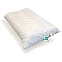 Garanta Nackenstützkissen Nackenstützkissen orthopädisches Kaltschaum Nackenkissen ergonomisch, Bezug: 100% Baumwolle, Seitenschläfer, Rückenschläfer, Durch Höhenanpassung individuell anpassbar