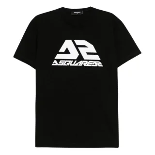 Dsquared2 Bold Logo Cool Fit Schwarzes T-shirt