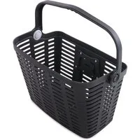 Wozinsky Fahrradkorb WKR-PK (1x Fahrradkorb Set), Leichter Korb mit großem Volumen und Schnellverschluss