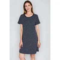 JOOP! Nachthemd Cosy mit Cornflower-Alloverprint