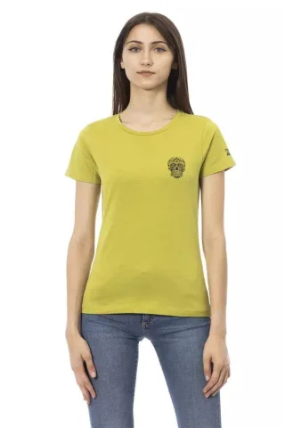 Lässiges T-Shirt mit Totenkopf-Graphic