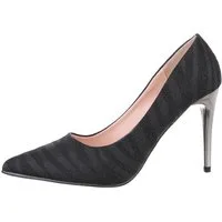 Ital-Design Damen Abendschuhe Elegant High-Heel-Pumps Pfennig-/Stilettoabsatz High Heel Pumps in Schwarz