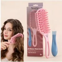 ibettertec Haarbürsten-Set Haarbürsten-Set Entwirrbürste für Nass & Trocken Haar, Haarbürsten-Set Entwirrbürste Paddle Bürste, Haarbürste für Nass- & Trockenhaar, Anti-Frizz Stylingbürste für Damen Herren