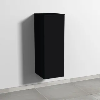 Sanipa 3way Mittelschrank mit 1 Tür, Schwarz-Matt, SF11908 SF11908