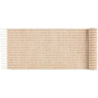 4LIVING Tischdecke Tischläufer aus Jute und Baumwolle, 33 x 140 cm (Tischdecken 1-tlg)