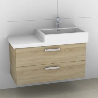 Artiqua 415 Waschtischunterschrank für Living City 818431 Castello Eiche quer NB, 415-WU2L-L15-7134- 415-WU2L-L15-7134-426