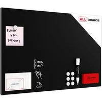 ALLboards Magnettafel ALLboards Metallische Magnettafel KREIDETAFEL SCHWARZ MetalBoards