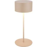 Briloner Leuchten LED Tischleuchte Tischleuchte kabellos Akku dimmbar Touch, LED fest integriert, Warmweiß