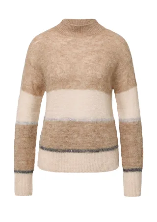 s.Oliver BLACK LABEL - Strickpullover beige - Gr. - 38