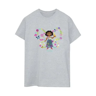 Disney - "Encanto Mirabel Butterfly" T-Shirt für Damen (Grau)
