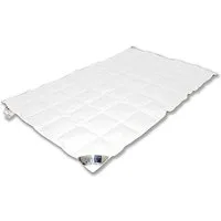 Vitaschlaf Daunenbettdecke Vitaschlaf® LUXE Bettdecken für Sommer und Winter, Ganzjahresdecke, Füllung: Klasse I, nach DIN EN 12934, alle Wärmestufen, Bezug: Baumwolle, Bettdecke 135x200 cm, 155x220 cm und weitere Größen, Made in Germany