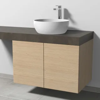 Sanipa Waschtischunterbau mit Türen 2morrow (P1363) 510x800x520 Eiche-Nordic, P136348 P136348