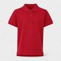 Sitztgut Poloshirt Kinder Polo-Shirt aus Bio-Baumwolle (1-tlg) Seitenschlitze, verlängertes Rückenteil und Transfer-Necklabel