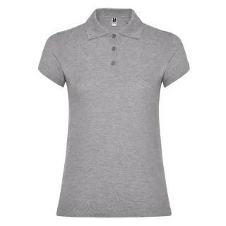 Roly - "Star" Poloshirt für Damen (Grau meliert)