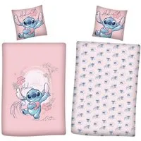 AY!Max Kinderbettwäsche Disney Lilo und Stitch Wende Bettwäsche 2tlg 135 x 200 cm, 1 teilig, Langlebig