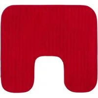 Gözze Badematte Berlin, Höhe 7 mm, rutschhemmend beschichtet, fußbodenheizungsgeeignet, Polyester, rechteckig, Badteppich, Uni Farben, Cord Optik, waschbar