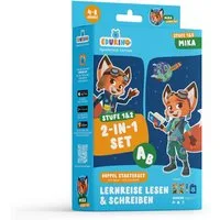 Edurino Lernspielzeug Bundle - Starterset Mika 1 & 2 - Buschstaben Erstes Lesen & Schreiben