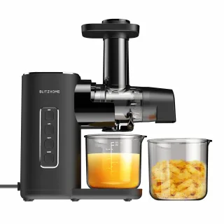 [EU Direct] BlitzHome® BH-JC01 Cold Press Juicer Machines 2-Speed Modes Slow Masticating Juicer for Vegetable and Fruit