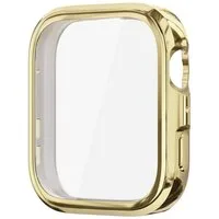 Wigento Smartwatch-Hülle TPU für Huawei Watch Fit 5 Pro Electroplated Full Cover Gold, Full TPU Schutzhülle, nahtlose Passform