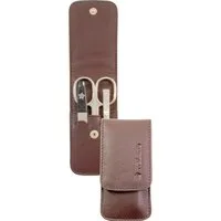 PFEILRING Maniküre-Etui Taschenetui Nappaleder, 3 tlg., Etui aus feinstem Leder, drei Instrumente aus Stahl, klein & handlich.