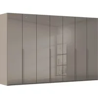 rauch Drehtürenschrank Kleiderschrank Schrank Garderobe Wäscheschrank BESTSELLER MONTCLAR (3 Ausstattungen BASIC/CLASSIC/PREMIUM (SOFT-CLOSE), Breiten 201-400 cm) Front in Glas/Hochglanz/Dekor/Grauspiegel in 5 Breiten MADE IN GERMANY
