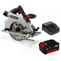 Einhell Akku-Handkreissäge Handkreissäge TP-CS 18/190 Li BL- 18Vmit Akku 4.0 Ah Ladegerät