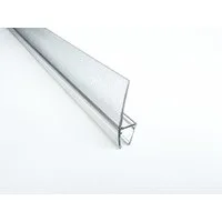 Kristhal Dusch- & Baddesign Duschdichtung Lippendichtung 180° (Spaltdichtung) mit langer Dichtfahne, L: 200 cm