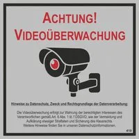 Hermann Schütz Warnschild Hermann Schütz Hinweisschild Achtung!