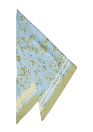 s.Oliver - Schal blau/mehrfarbig - Gr. - ONESIZE