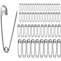 TK Gruppe Sicherheitsnadeln 200x Sicherheitsnadeln Safety pins Nadeln - div. Größen klein & groß, Packung 1 St., 200x Sicherheitsnadeln, diversen Größe