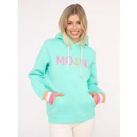 Zwillingsherz Hoodie "Rahel" Kontrastbündchen, Kängurutasche, Langarm, Kapuze, Kordelzug